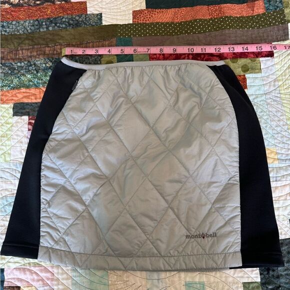 Mont-Bell Grey Superior Down Trail Skirt with 800 Fill Power EX Down | Medium - Picture 3 of 7